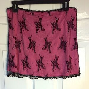 Dolls Kill Sugar Thrillz Lace Mini Skirt NWT